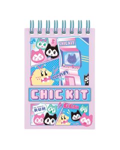 Blok kolegij A7 60 listova diktando, Foldermate Chic Kit Pixel 43595