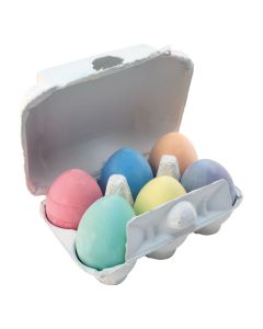 Kreda školska u boji za pločnik, jumbo jaje 6/1 Spree