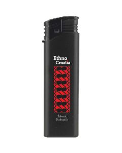 Upaljač Atomic F2 Ethno Croatia Šibenik crni