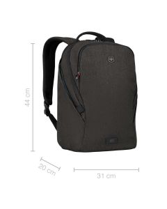 Ruksak za prijenosno računalo do 16", Wenger MX Light, crni