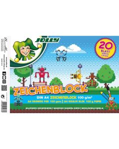 Blok crtaći A4 Pixel 20 listova, Jolly