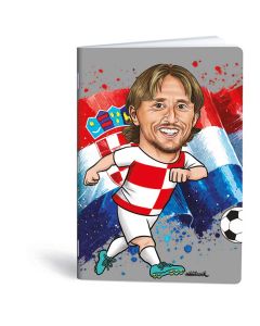 Bilježnica A4 40 listova diktando Football icons