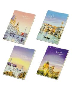 Bilježnica B5 64 lista diktando Castle 150061