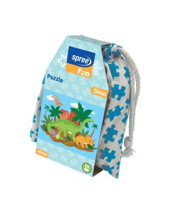 Slagalica puzzle Spree, 36 komada, Dino, u platnenoj eko vrećici