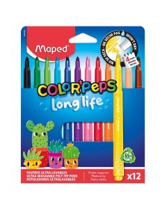 Flomasteri školski Maped Color'Peps Long life 2, 12/1 MAP844000