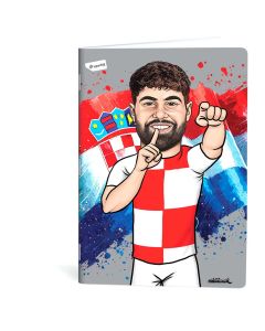 Bilježnica obrazac 3 pisanka B licence za dječake 16 L Lipa Mill