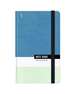Notes Note bank 7351, sort boje