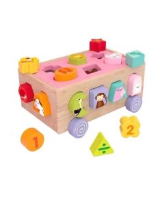 Igračka drvena umetaljka s motivom životinja 005224