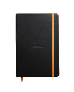 Notes A5, Rhodia Rhodiarama webnotebook, diktando, crni