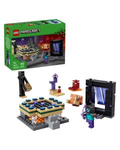 Igračka Lego Minecraft 21584, Putovanje kroz portale Nether i End