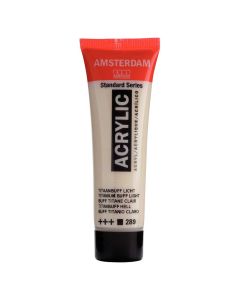 Boja akrilna Amsterdam, 20 ml, Titanium Buff Light 289