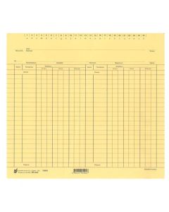 SK-3330 SKLADIŠNA KARTICA; Komad, 24 x 22 cm