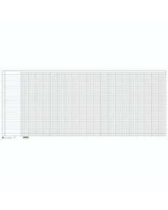 20-K-50 RASTER SA 20 KOLONA; Blok 50 listova, 70 x 29,5 cm