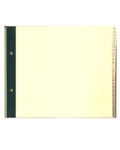 AR ABECEDA ZA REGISTRATOR; Komplet 30 listova, 23 x 19 cm