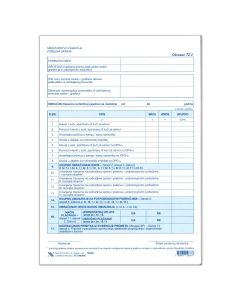 TZ 2/NCRE (Obrazac TZ-2) OBRAČUN članarine turističkoj zajednici za razdoblje od ___do ___