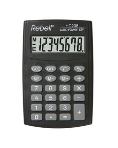 Kalkulator komercijalni Rebell HC208 black