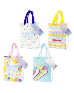Vrećica ukrasna Spree art.45060, 18x10x23cm, Birthday pastel
