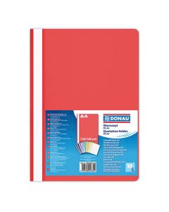 Fascikl euro mehanika PP A4, Donau, crvena