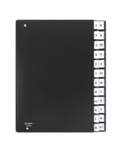 Mapa za odlaganje A4 A-Z, Donau 8694001-01, crna