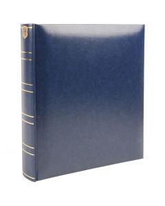 Album za slike Henzo 300 x 365 mm, 80 bijelih stranica, za 400 slika dimenzija 100 x 150 mm, Basicline, plavi