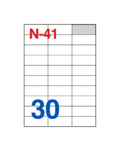 Etikete za laserske i ink-jet pisače Nano, N-41, 70x29,7 mm, 100/1