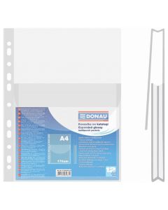 Fascikl uložni A4 PP prošireni, klapa gore, 170 mikrona, Donau