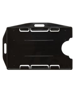 Etui za ID karticu Spree, tvrda plastika, univerzalni, crni