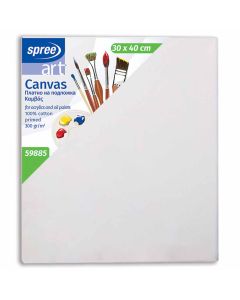 Platno slikarsko, ploča, 100 % pamuk, impregnirano, 30x40 cm, Spree