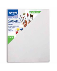 Platno slikarsko, ploča, 100 % pamuk, impregnirano, 20x30 cm, Spree