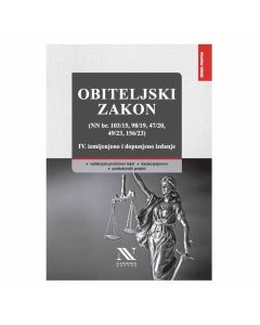 Obiteljski zakon, IV. izmijenjeno i dopunjeno izdanje