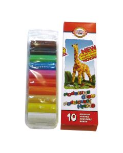 Plastelin 10/1, 200gr, žirafa, kartonska kutija, 013150400000