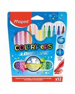 Flomasteri školski Maped Color'Peps Long life 12/1 MAP845020LM