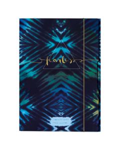 Fascikl s klapnama i gumicom, A3, New Batik Fearless, Herlitz