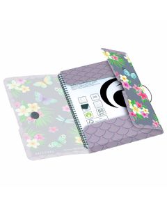 Fascikl s klapnama i gumicom PP A4, Ladylike, Herlitz, leptiri
