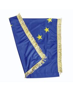 Zastava Europske unije 200x100 cm, svečana, svila