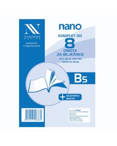 Omoti PVC za bilježnice B5 8/1