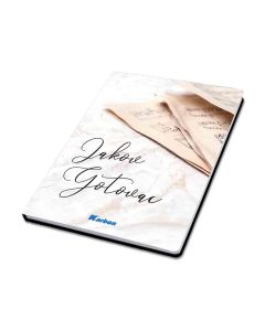 Kajdanka A4 tvrdi uvez 96 stranice 80 gr papir KARBON