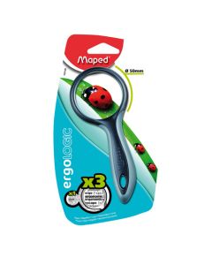 Povećalo Maped Ergologic 3x, fi 50 mm, blister MAP039100