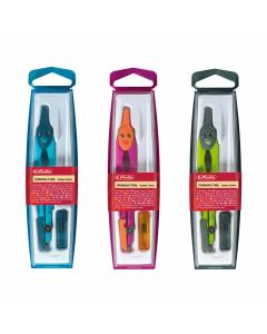 Šestar Herlitz + mina i zaštita za iglu, sort boje