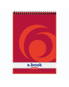 Blok za bilješke A5 50 listova karo, spirala gore, Herlitz