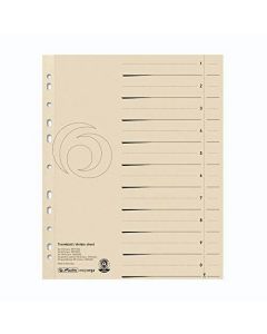 Pregrada kartonska A4, 10/1, Herlitz