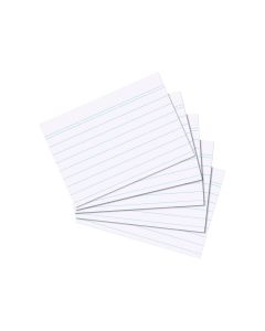 Kartica A7, diktando, set 100/1, 170 gramski papir, bijela, Herlitz