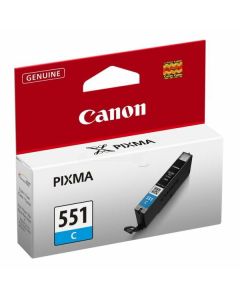 Tinta Canon CLI-551, cyan, 332 str. / 7 ml