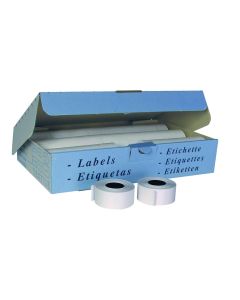 Etikete samoljepljive u roli, 26x16 mm, bijele, četvrtaste