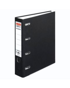 Registrator samostojeći A4, 7 cm, 2 mehanizma, maX.file protect, Herlitz, crni