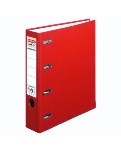 Registrator samostojeći A4, 7 cm, 2 mehanizma, maX.file protect, Herlitz, crveni