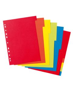 Pregrada kartonska A4, 10/1, 220 gr, Herlitz, sort boja