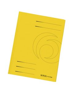 Fascikl prešpan klapna, Herlitz, žuti