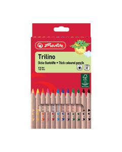 Bojice drvene Herlitz Trilino jumbo trokutaste 12/1