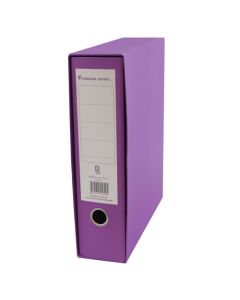 Registrator s kutijom A4, 8 cm, Nano, ljubičasti